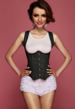 Denim Dream Underbust Corset