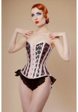 Victorian Lace Crop Overbust Corset