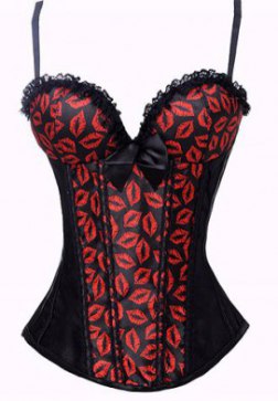 Hot Lips Burlesque Corset