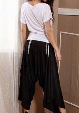 Sexy Top and Billow Pants Set
