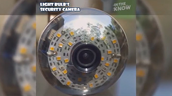 Light Bulb Wifi Security Camera
