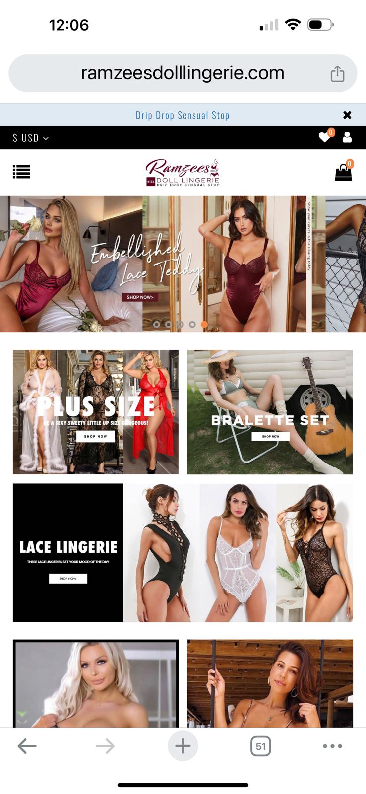 ramzeesdolllingerie.com