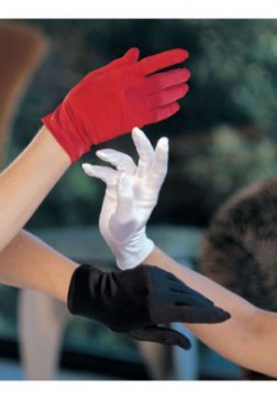 Satin Wrist Glove