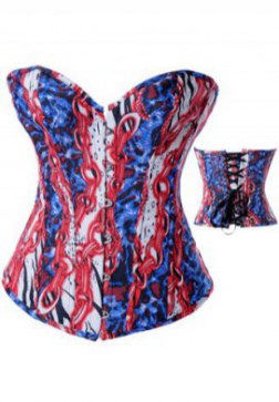 Wild Fantasy Denim Corset