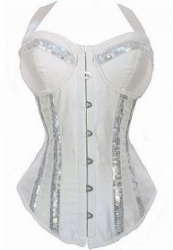 Showgirl Burlesque Halter Corset