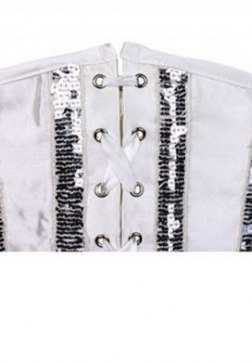 Showgirl Burlesque Halter Corset