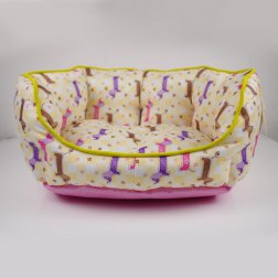 Colorful Polyester Dog Cushion