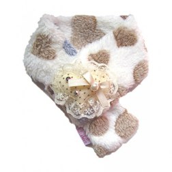 Lace Heart Pet Scarf