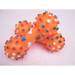 Fintness Dumbbell Toy with Dot Printed