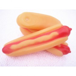 Hot Dog Style Vinyl Toy