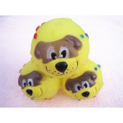 Cabe Ball Shape Dog Toy with Bear