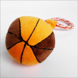 Rope Basketball Shaped Dog Toy