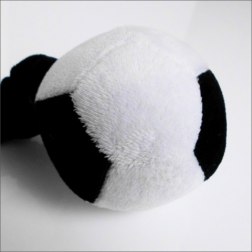 Plush Rope Football Shaped Dog Toy