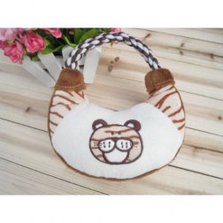 Tiger Handbag Dog Toy