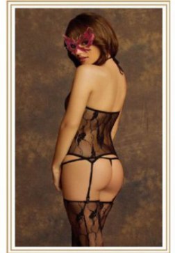 Butterfly Lace Bodystocking 