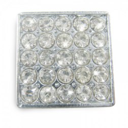 Diamond Foursquare Style Pet Pendant