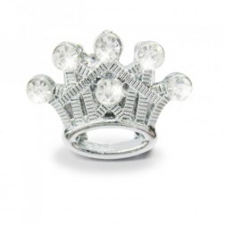Noble Crown Studded Diamond Pendant