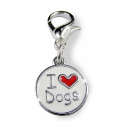 Love Dog Letter Hook Pet Pendant