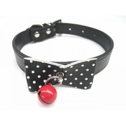 Bow Tie Pet Collar with Bell