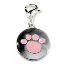 Metal Silver Outer Color Palm Pet Pendant