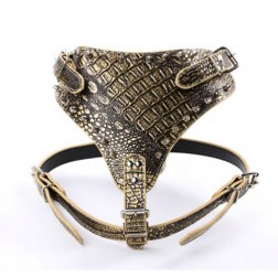 Battle Leather V Shape Dog Harness