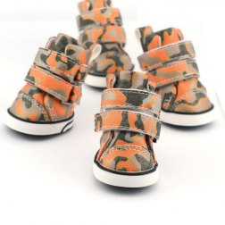 PU Leather Camouflage Shoes