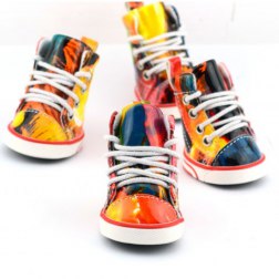 Colorful Shoes with Shoelace