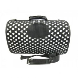 Overall Heart Print Carrier