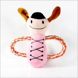 Happy Doll Shaped Pet Toy