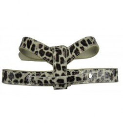 PU Alligator Print Dog Harness