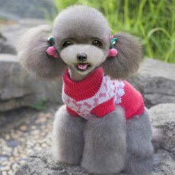 Acrylic Bone Pattern Sweater