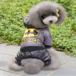 Long Sleeved Waterproof Batman Four-legged Hoodie Coat