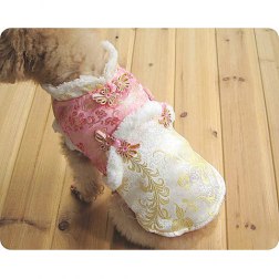 Royal Colorful Flowers Embroidered Xiangfei Tang Suit