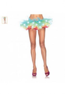 Light Up Rainbow Tutu Skirt