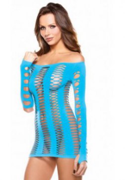 Women's Sleeved Cutout Tube Dress