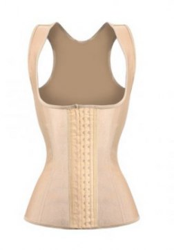 Sexy  Halter Waist Trainer Cincher Latex Rubber Strap Corsets