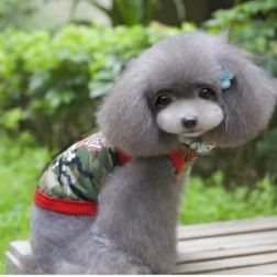 Camouflage Skull Pet  Vest