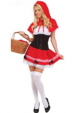 White Ruffled Trim Fairy Tale Costumes