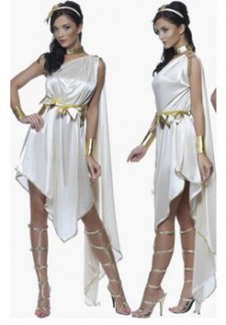 White Greek Goddess Costume
