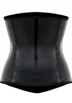 Sport Rubber Corsets Bustiers Waist Training Cincher