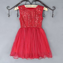 Sequin Bodice Tulle Tutu Special Occasion Holiday Girl's Dress