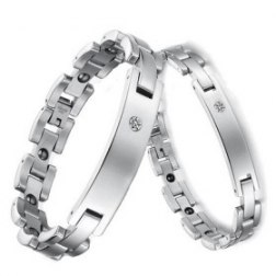 Magnetic Lovers's Titanium Steel Bracelets