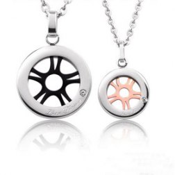 Love Wind Wheel Necklace
