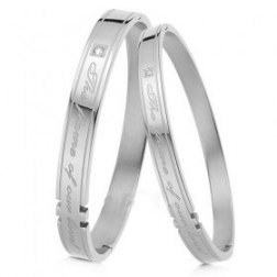 Split Style Couple Bangle