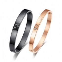 Crystal Split Bangle Bracelet