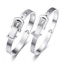 Adjustable Belt Bangle Design Bracelet