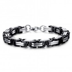 Two-tone Stainless Steel Man's Bracelet
