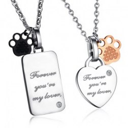 Paw Pendant Necklace
