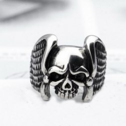 Vintage Skull & Bones Ring For Men