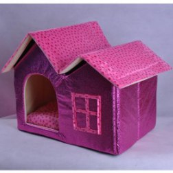 Folded Paw Print Dog House